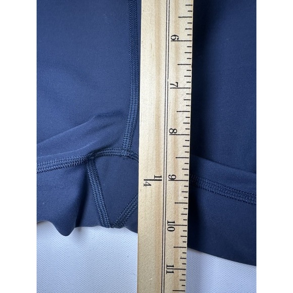 Lululemon Women's SIZE 4 InStill Tights Blue 24 Backdrop Hidden Pocket LW5DJTS